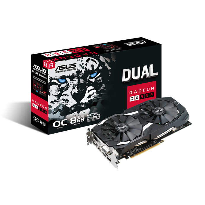 ASUS AMD Radeon RX 580 8GB Dual