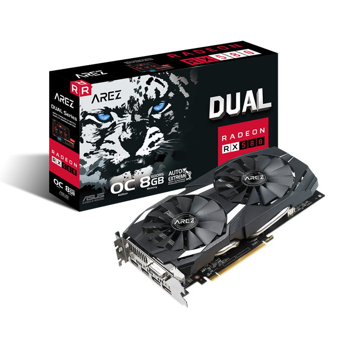 ASUS AMD Radeon RX 580 8GB AREZ Dual