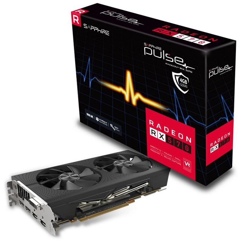 Sapphire AMD Radeon RX 570 4GB Pulse